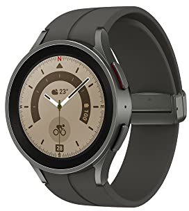 Samsung Galaxy Watch5 Pro 45mm Bluetooth Smart Watch, Grey Titanium (UK Version)