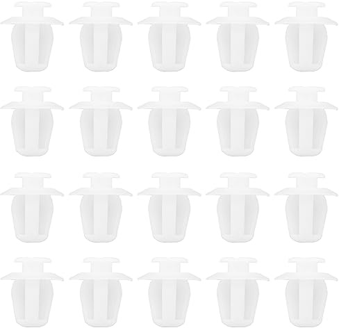 EMSea 50pcs Clips de Panneau Garniture de Porte Voiture 856535 Remplacement Compatible avec Partner 306 406 407 607 Berlingo Saxo Xsara Xsara Picasso C2 C5 C6