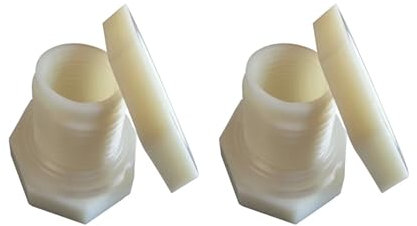 TYNXK Rain Barrel Accessories Bulkhead Fitting Universal Easy Install Watering Rain Barrel Reversed Threaded Garden Seal Adapter Water Tank Connector Accessory For Water Tank(Types 3)