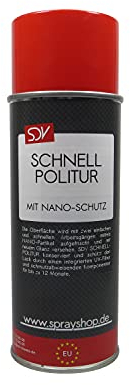 SDV Chemie Schnellpolitur 1x 400ml mit Nano-Lackschutz-Versiegelung Autopolitur