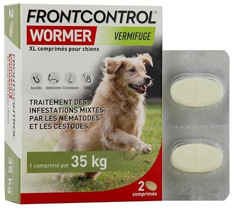 Frontcontrol XL-Entwurmungstabletten für Hunde