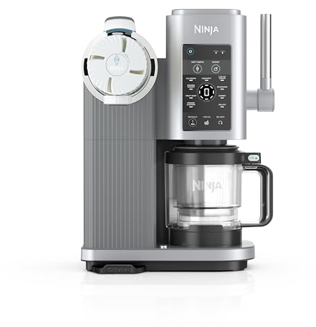 Ninja CREAMi Swirl Ice Cream and Soft Serve Maker, Sorbet, Milkshake, Frozen Yogurt, Low Calories Program & More, 13-in-1, Soft Serve Handle & (2) CREAMi Swirl 16oz Pints, For Kids & ALL ages, NC701C