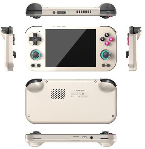 RG 476H - Consola de mano Android con pantalla completa sin bisel, pantalla de alta frecuencia de actualización de 120 Hz, compatibilidad de juegos retro, consola de juegos portátil para adultos