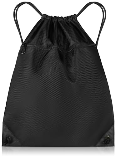 DiULi Sacca Zainetto Sportiva Gym Sack Sport Ginnastica Nuoto Borsa Coulisse Palestra Impermeabile Viaggio Scarpe Scuola Adulti Unisex (B)