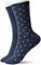 Tommy Hilfiger Damensocken mit Punkten Midnight Blue - 39/42