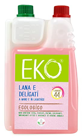 Eko Detersivo Lavatrice Lana e Delicati - 44 Lavaggi 1.1L - Ecologico