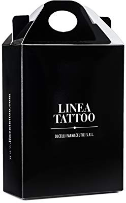 Linea Tattoo Confezione Gift Box Cura del Tatuaggio, 250 Grammi