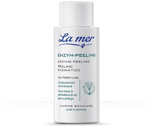 La mer Reinigung Enzym-Peeling - Milde, porentiefe Reinigung - Entfernt sanft abgestorbene Hautschüppchen und Verhornungen - Für alle Hauttypen geeignet - Auch für empfindliche Haut geeignet - 12 g