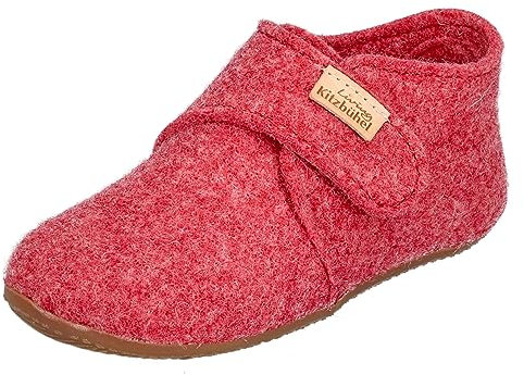 Living Kitzbühel Unisex Baby Babyklettschuh Filz unifarben (Astro Dust, EU Schuhgrößensystem, Kleinkind, Numerisch, M, 27)