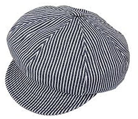New York Hat & Co Hickory Stripe Spitfire Slugger Cap Balloon Cap Peaked Cap Slugger Cap