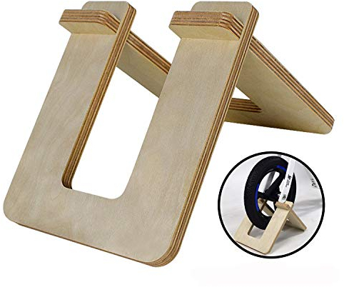 auvstar Balance Fahrradstände,Tragbarer Fahrradständer Kinder,klappbarer Fahrradständer für Kinder, Display Stand Fit für 10/12-Zoll-Kinderfahrrad Indoor Outdoor Travel