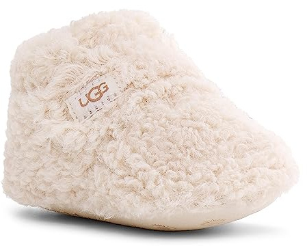 UGG Bixbee Stivali da Unisex - Bimbi 0-24, Natural Curly Faux Fur, 20.5 EU