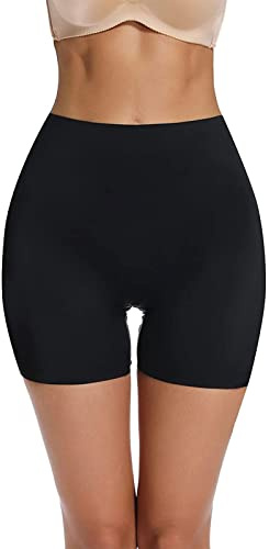 Joyshaper Mutande Snellente Donna Mutande Modellante Pancia Piatta Pantaloncini Contenitivi Push Up Guaine Snellenti Slip Antisfregamento, Nero, S