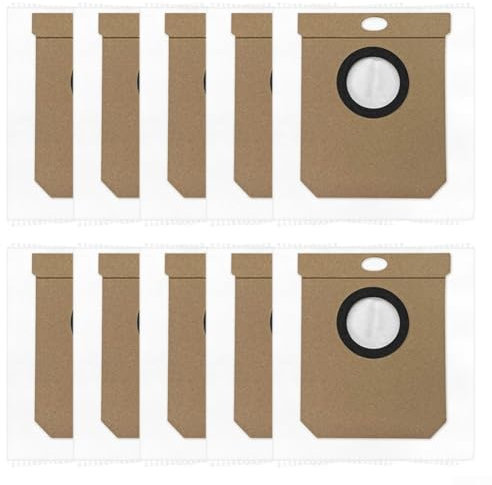 Effiziente Filtration Staubbeutel für Conga 12090 Doppelrollen-Staubsauger, 4 Stück, perfekt für Haushalte mit Haustieren und Kindern (10 Stück)