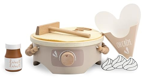 Crêpe Maker Nougat Label Label Cadeau Anniversaire Personnalisable