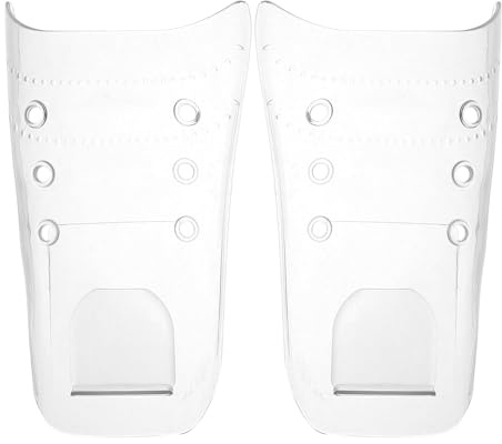 COOPHYA Fundas para Zapatos de Peluquero Transparentes Antideslizantes, Protección contra Fragmentos de Cabello, Diseño Reforzado para Tallas 41-45, Reutilizables y Fáciles de Limpiar,