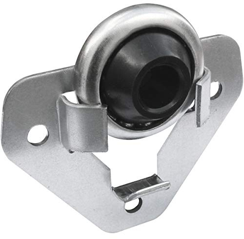 Schellenberg 10245 Muro con Cuscinetto a Sfera Maxi, Montaggio Rullo Ottagonale nel cassonetto per tapparelle avvolgibili, Grigio, Ø 40 mm