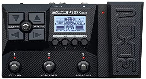 Zoom - G2X FOUR - Multieffekt-Pedal mit Zoom Multi-Layer IR und Expression-Pedal