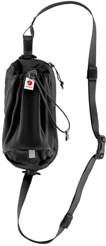 FJALLRAVEN 23100177-550 Abisko Flaskficka Unisex Sportväska Svart Storlek OneSize