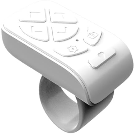 Scroll Remote för telefon - Phone Scroll Ring, Camera Control Remote för surfplattor Trådlös | Page Turner Clicker, trådlös kamerakontroll för telefon