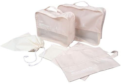 Hemobllo Borsa Per Imballaggio Bagagli Cubi Di Imballaggio Riutilizzabili Organizer Per Borse Da Viaggio Per Bagagli Borse Per Biancheria Per Riporre Le Scarpe
