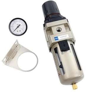 AW2000-02 filtertrycksregulator, mekanisk olje- och vattenavskiljare, luftfontänbehandling (AW5000-06)