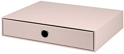 Rössler Papper 1524452580 – S.O.H.O. Lådlåda för DIN A4, med fingerhål, pulver, 343 x 250 x 65 mm, 1 st
