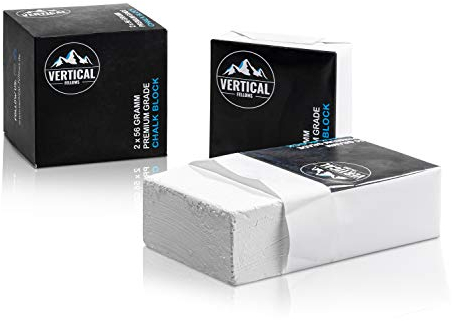 VERTICAL FELLOWS - Chalk Block - DERMATEST sehr gut - ideale Kletterkreide zum Klettern Bouldern, Magnesia zum Turnen Gewichtheben Kraftsport (112)