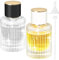 Ysimple 50ml Bottiglia di Profumo- 2 Porta Profumo da Borsetta Cilindrico, Vaporizzatore Profumo, Mini Boccetta Profumo Ricaricabile Traslucido, Con Pipette e Tramoggia, per Profumi Viaggi Cosmetici