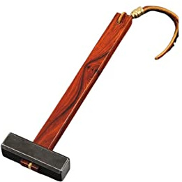 MENGKK Hammers High Carbon Steel Wooden Handle Hammer Multi-Functional Small Waist Square Hammer Manual Repair Tool