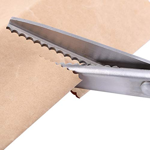 Stoff Dekorative Bastelschere Rund/Dreieck Rand Zackenschere 3/5 / 7mm(3mm)