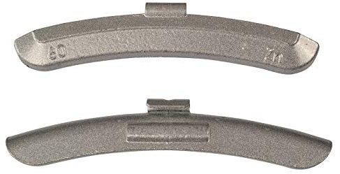HASKYY 100 masses d'équilibrage de 60 g pour jantes en acier