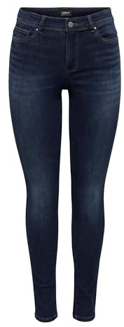 ONLY Womens Dark Blue Denim Jeans M