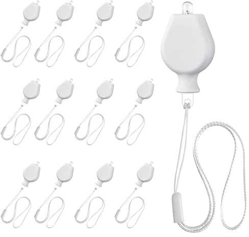 Yizhet 12 LED Ballonlichter, Kaltes Weiß, Lampions für Hochzeit, Halloween, Weihnachten, Party Dekoration