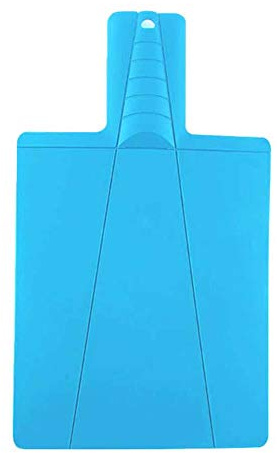 Portable Foldable Chopping Board Folding Plastic Kitchen Food Cutting Boards Veggies Fruit for Chopping - Dicing - Slicing (Blue)