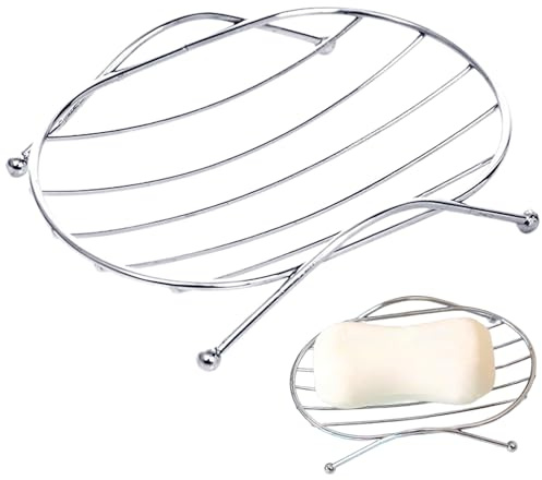 Soap Dish Rack | Shampoo bar soap holder | Shampoo bar storage | Stylish stainless steel rust-proof soap dish