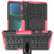 Kemocy Funda para Xiaomi Mi Pad 5/Mi Pad 5 Pro 11'' 2021, Protección de PC + TPU con Función de Soporte para Xiaomi Pad 5/Xiaomi Pad 5 Pro 11 Pulgadas Tablet,Rosa roja