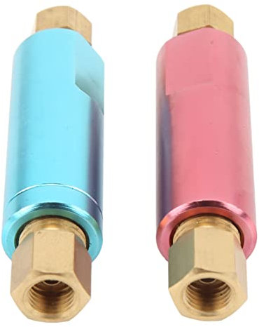 Soupape de Pression Résiduelle Clapet Anti-retour de Pression de Frein Résiduel Universel pour Voitures de Course 2 Pièces en Métal