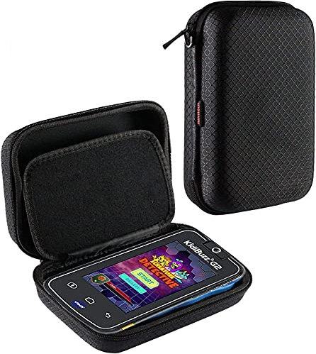 Navitech Black Travel Hard Case Compatible With The VTech KidiZoom Snap Touch