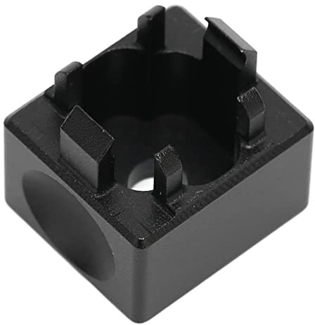 Metal Switch Opener Matte Texture Aluminum Alloy Anodizing Process Keycap Opener Small and Portable for Cherry Mx Axes Crossing Axes Mechanical Keyboard (Svart)