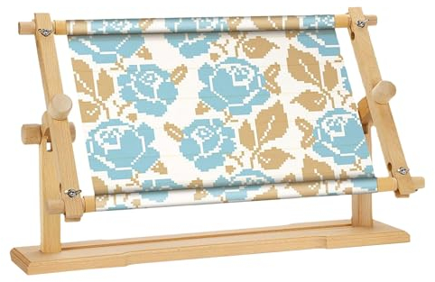 Stickständer Stickrahmenhalter 220 ° verstellbare Stickerei für Anfänger und Erwachsene, einfach zu demontieren, einfach zu montieren