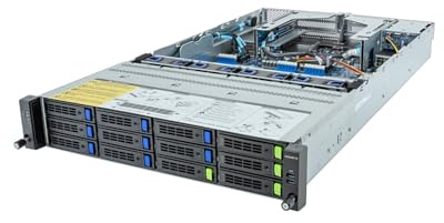 Gigabyte R283-Z91-ACV1 Rev. 3.x Rack Server Dual Sockel SP5 - - AMD EPYC - Barebone - AMD EPYC (6NR283Z91DR000ACV1)(4719331869304)