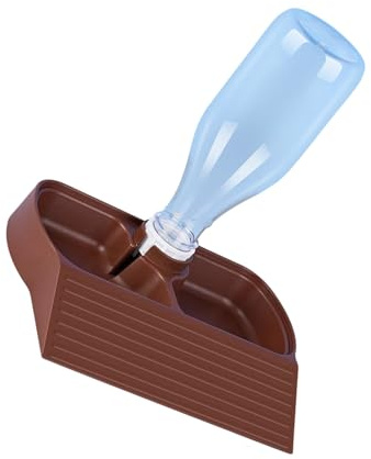 pumpumlia Contenedor de agua y alimentos para reptiles con sistemas para suministro continuo y uso simple, cuenco fácil de limpiar