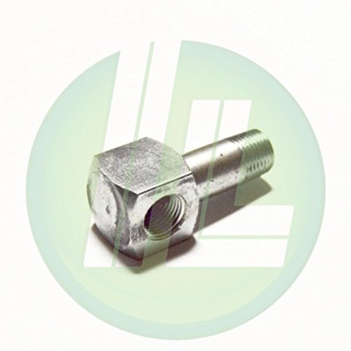 Lincoln Industrial 13129 Quicklub 90° Pipe Thread Elbow Adapter, Airline Connector - 1/8 NPTF Thread