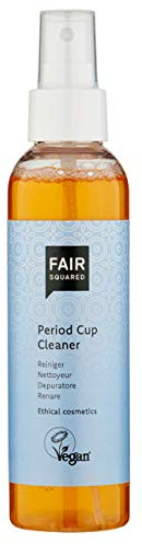 FAIR SQUARED Period Cup Cleaner Menstruationstassen Reiniger 150ml, mit Sprühspender, vegan