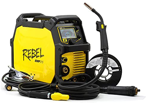 ESAB Rebel™ EMP 215ic MIG/MAG WIG Saldatrice inverter 240A Alluminio