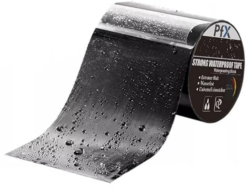 PfX Extrem Starkes Premium Wasserbeständiges Klebeband [1,5m] - Pool, Zelt, Teich Reparatur Set - Neue 2023 Version - ACHTUNG EXTREM STARK! (1,5Meter)