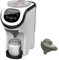 Baby Brezza Formula Pro Mini automatischer Flaschenzubereiter Vorteils Set: inkl. zusätzlichem Milchpulvertrichterset, weiß