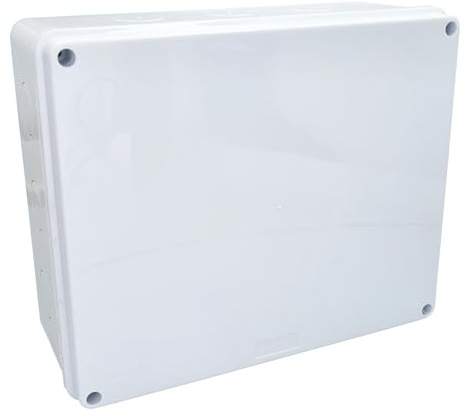 Jandei - Caja Estanca de Montaje en Superficie. Cuadrada Instalación en Interior/Exterior. Pretroquelada Sin Conos. Ideal para Aplicaciones Residenciales, Comerciales o Industriales. (30x25x12cm)