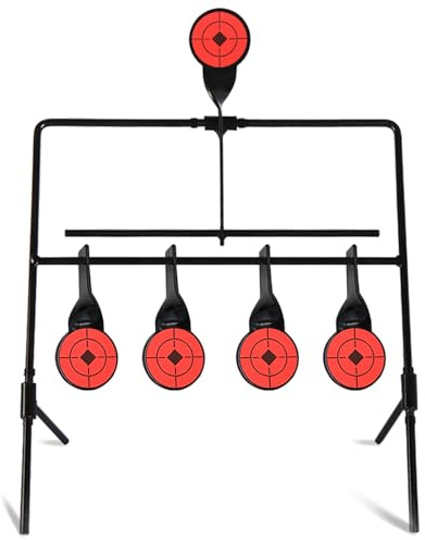 Highwild Air Gun Resetting Target Auto Reset Steel Target, Rated for .177 .20 Caliber